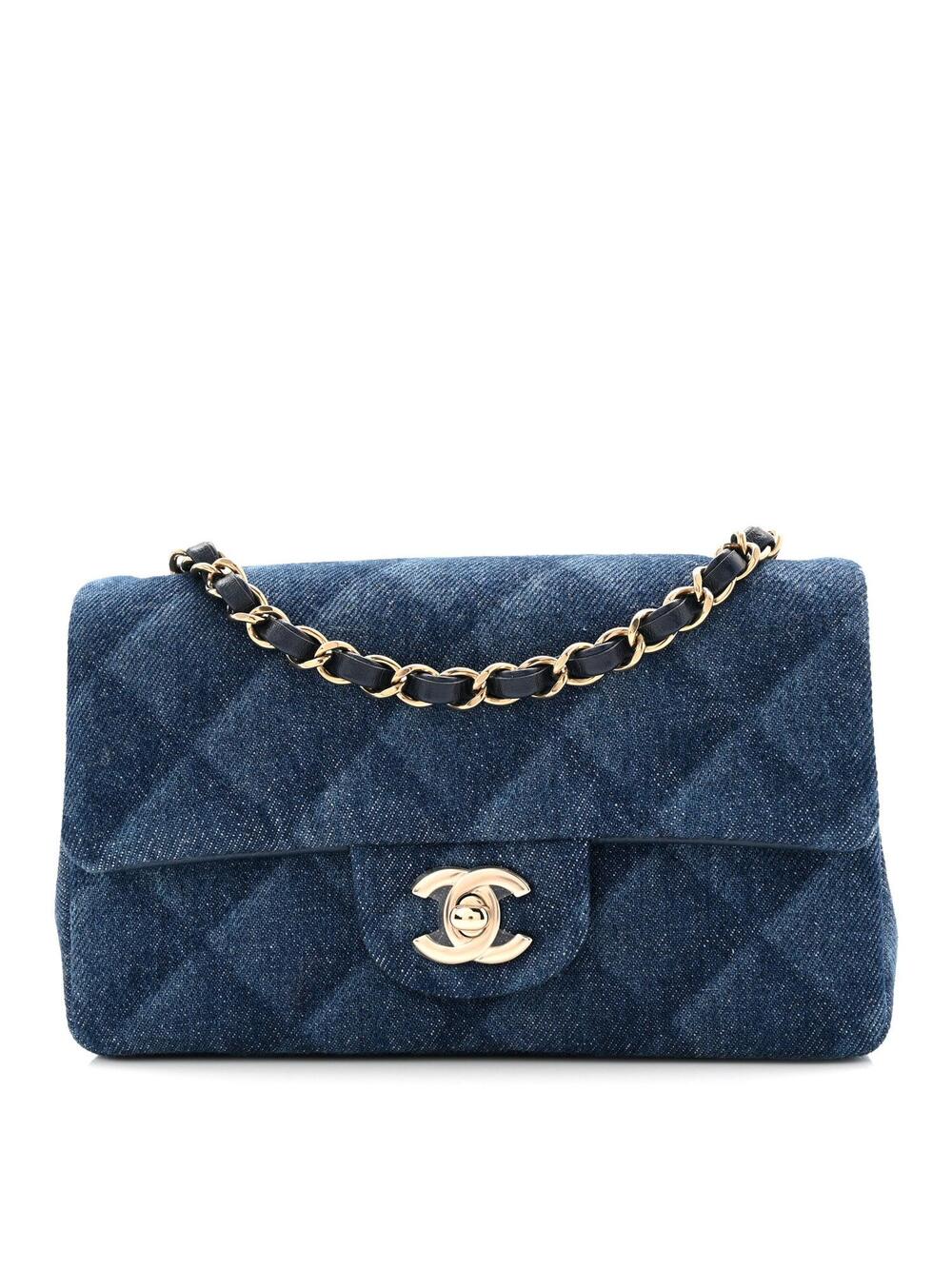 Chanel Printed Denim Quilted Mini #282282C72B